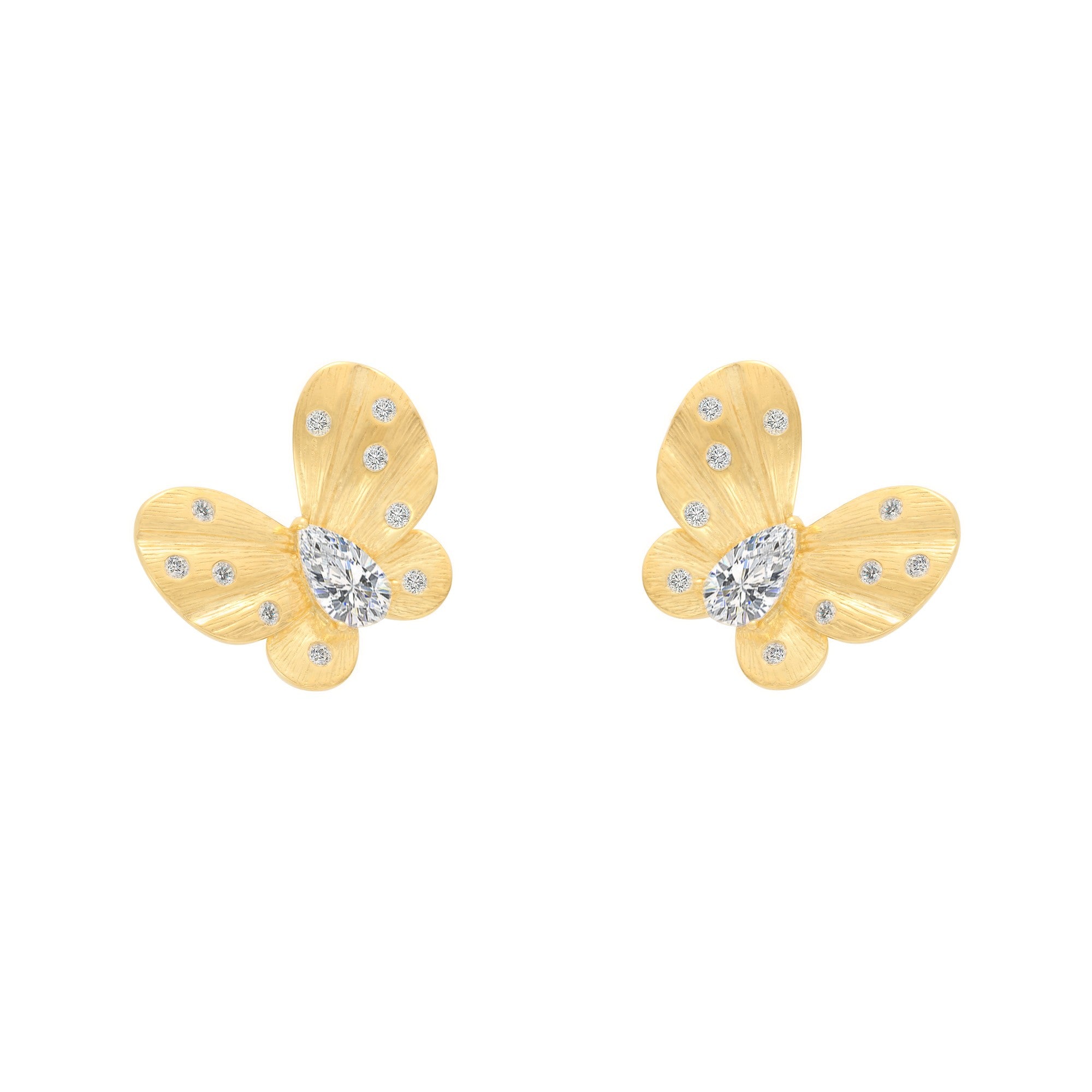 Butterfly Diamond Earrings